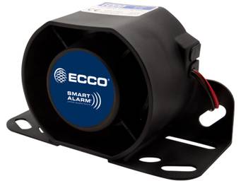 ECCO Switchable Volume Back-Up Alarm