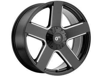 G-FX Milled Gloss Black TR52 Wheel