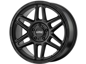 KMC Matte Black KM716 Nomad Wheels