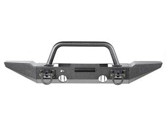 Rugged Ridge XHD Front Bumper with Overrider 11540.50 01