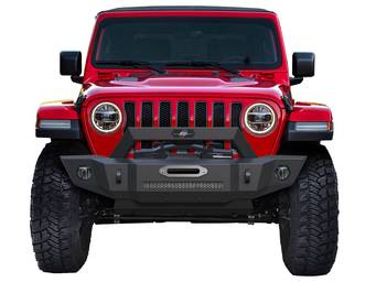 Steelcraft Mid-Width Front Jeep Bumper 70-92630 01
