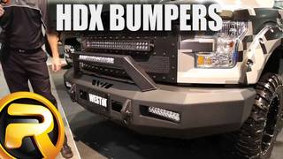 Westin HDX Front Bumpers at SEMA 2015