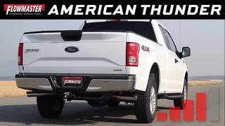 2015-19 Ford F150 3.5L TiVCT - American Thunder Cat-back Exhaust System 817725