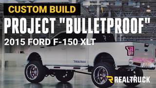 Project "Bulletproof" Custom 2015 Ford F-150 XLT Truck Build 12" Inch Lift on 24 x14 Fuel Wheels