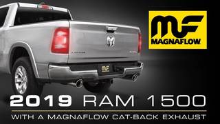[Hear The Sound] 2019 - 2021 Ram 1500 5.7L MagnaFlow Cat-Back Exhaust [Polished and Black-coated]