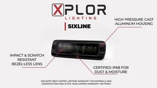 Go Rhino XPLOR Lighting - SIXLINE Flush Mount