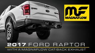 2017 Ford Raptor 3.5L with Magnaflow Cat-Back Exhaust