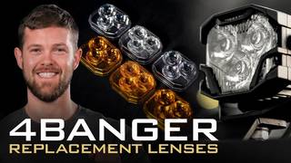 The Replacement Lenses For The 4Bangers Are Here | Change Your Beam Pattern On The Fly!