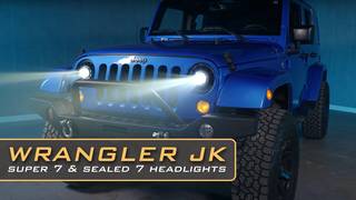 Jeep Wrangler JK Super7 & Sealed7 LED 7" Round Headlights