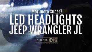 Morimoto Super7 LED Headlights for your Jeep Wrangler JL