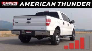 2009-14 Ford F-150 All V8 engines - American Thunder Cat-back Exhaust System 817567