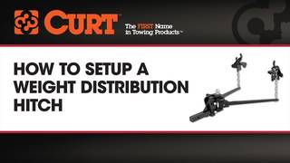 How To Set up A Weight Distribution Hitch - CURT