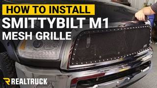 How To Install the Smittybilt M1 Mesh Grille