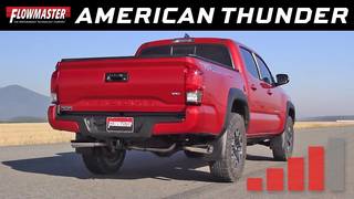2016-19 Toyota Tacoma 3.5L, American Thunder Exhaust System - 817719