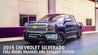 2015 Chevrolet Silverado with a full Kooks Headers and Exhaust system