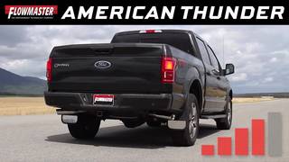 2015-19 Ford F150 3.5L Ecoboost - American Thunder Cat-back Exhaust System  817725
