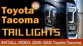 2016-2023 Toyota Tacoma Tail Lights / SKU: CTWJ-0466