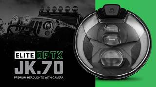 PROJECT X - ELITE OPTX JK.70 - 7 Inch Headlight with integrated 4K Cameras