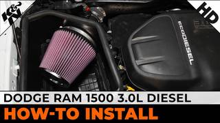 Dodge Ram 1500 3.0L Diesel [#63-1571] Air Intake Installation