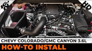 Chevy Colorado & GMC Canyon 3.6L [#63-3088] Air Intake Installation